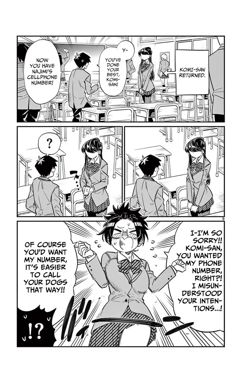 Komi-san wa Komyushou Desu Chapter 16 9